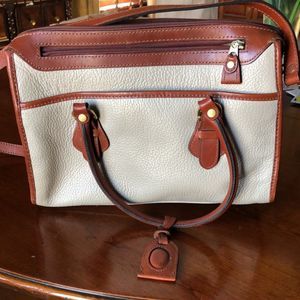 Liz Claiborne Genuine Leather Vintage 1980' s Crossbody Bag by Leather &Co.